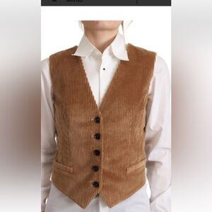 Dolce & Gabbana velour vest